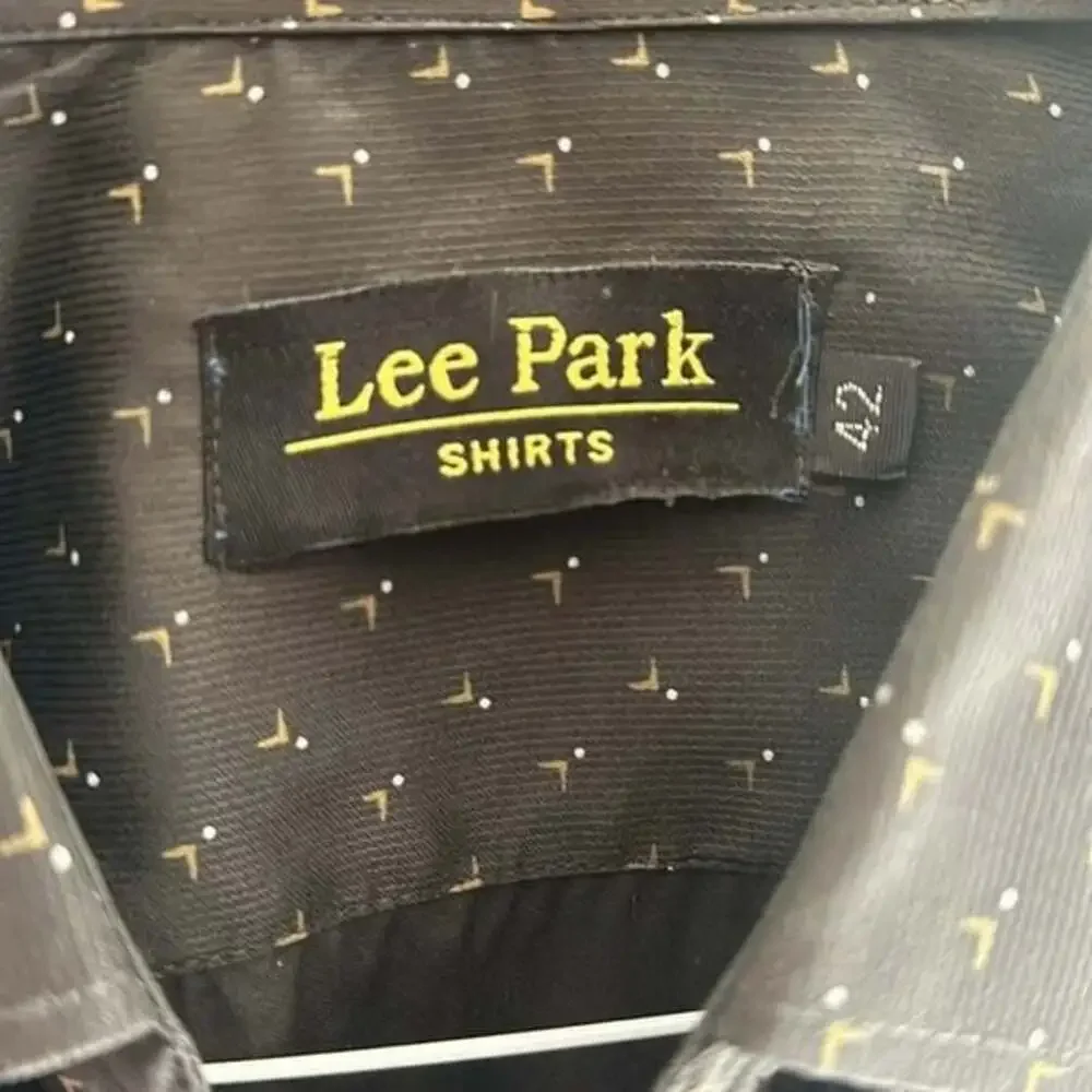 NWT Lee Park Shirts Men’s Button Down Shirt Size L